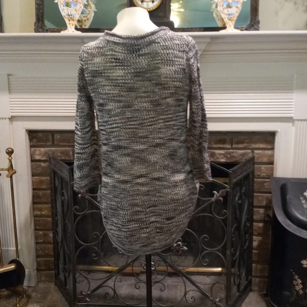 New Directions Petite 3/4 length sleeve Sweater Tunic - Picture 5 of 9